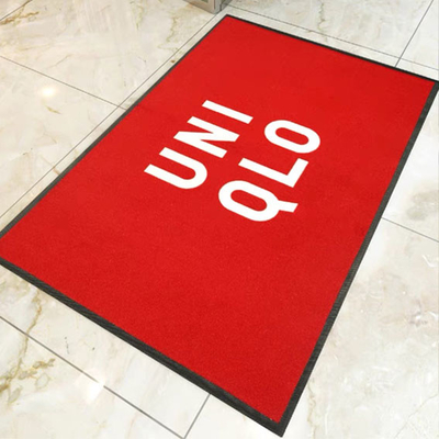 3.5mmの8x4ニトリル ゴム ビジネスのための背部注文のロゴの床のマット