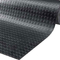 黒いゴム製床のマット3mmの厚い硬貨パターン非スリップは床を保護する