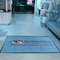 1.2mmのゴム製支持のロゴによって印刷される床のマット ナイロン6.6枚の繊維の注文のカーペットの敷物